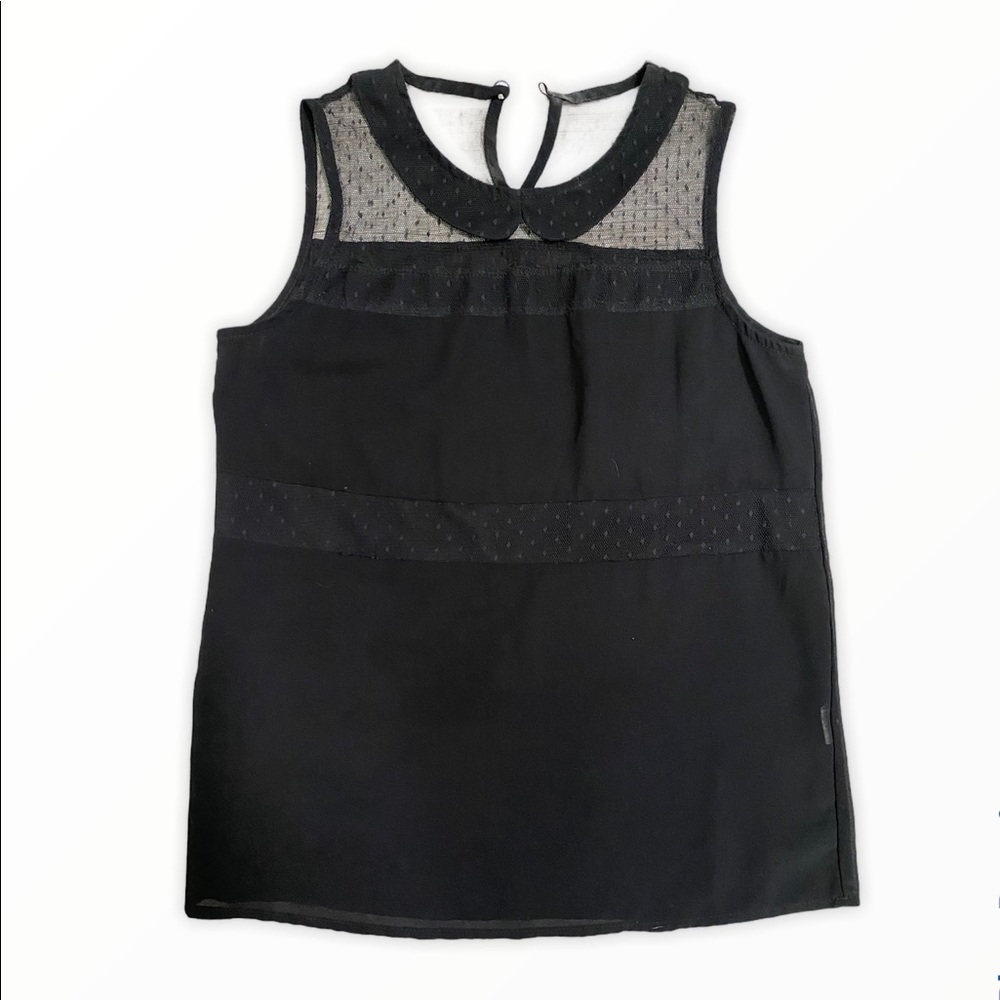 Peter Pan collar top